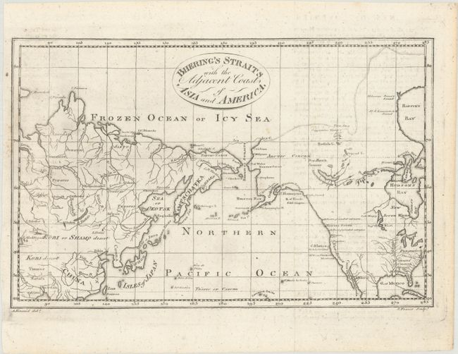 Bhering's Straits with the Adjacent Coasts of Asia and America