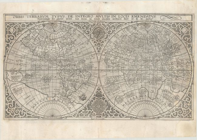 Orbis Terrarum Typus de Integro Multis in Locis Emendatus