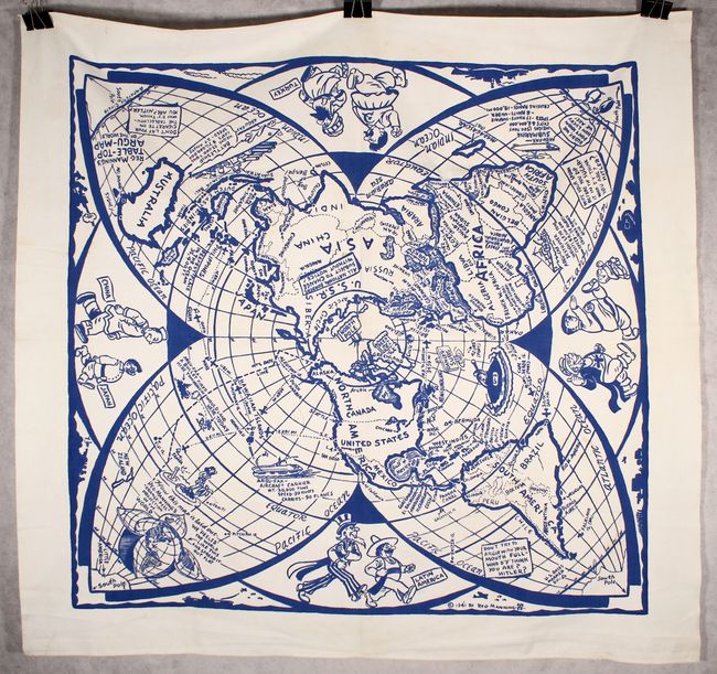 Reg Manning's Table-Top Argu-Map of the World