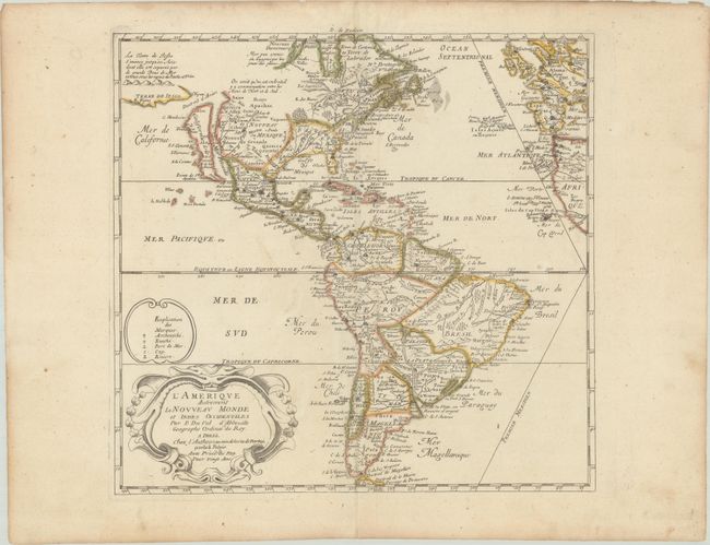 L'Amerique Autrement le Nouveau Monde et Indes Occidentales