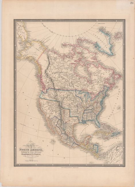 Map of North America, Exhibiting the Recent Discoveries. Geographical & Nautical
