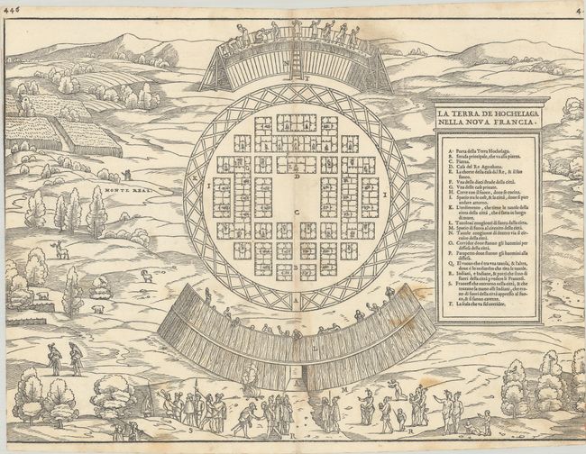 La Terra de Hochelaga Nella Nova Francia