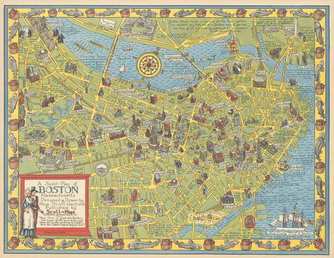 A Scott-Map of Boston Massachusetts