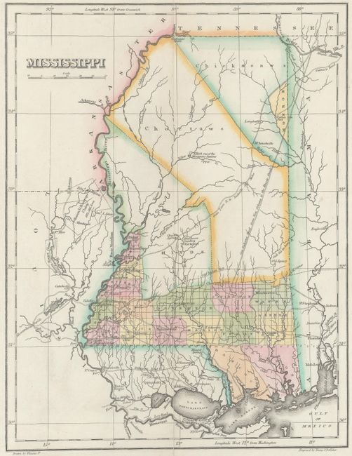 Geographical, Statistical, and Historical Map of Mississippi