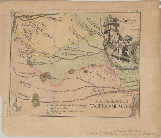 Mappa Regionis Taruma & Mbae Vera