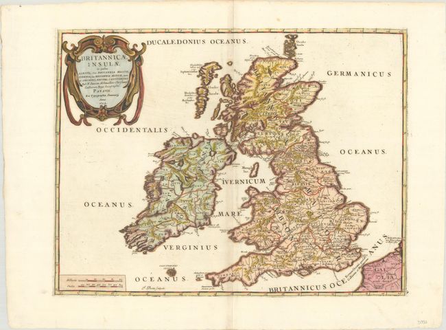 Britannicae Insulae in Quibus Albion, sive Britannia Maior, Iuernia, sive Britannia Minor, tum et Orcades, Ebudes, Cassiterides