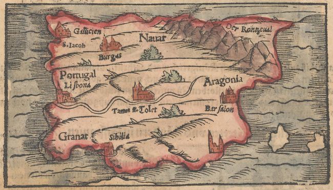 Hispanie Beschreibung/ mit Seinen Koenigreichen/ Landtschafften und Stetten...