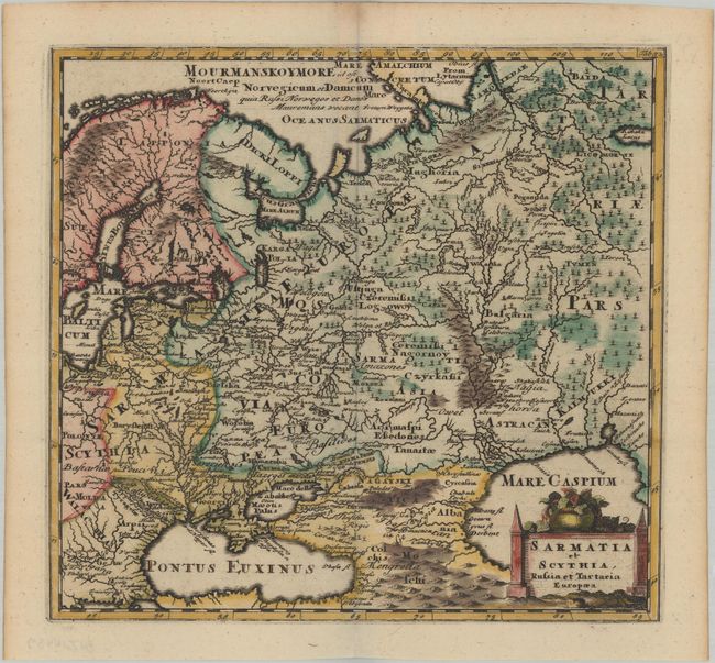 Sarmatia et Scythia, Russia et Tartaria Europaea