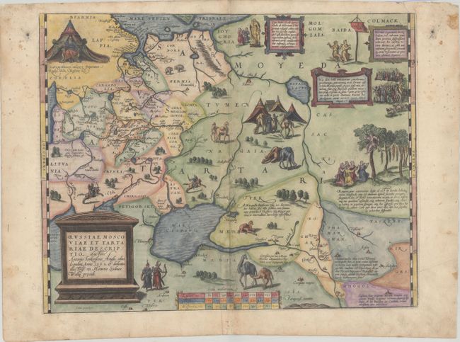 Russiae, Moscoviae et Tartariae Descriptio. Auctore Antonio Ienkensono Anglo...