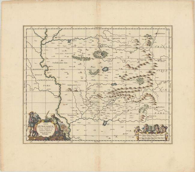 Partis Hungariae Inter Tibiscum et Nigrum Chrysum. Nova et Accurata Descriptio