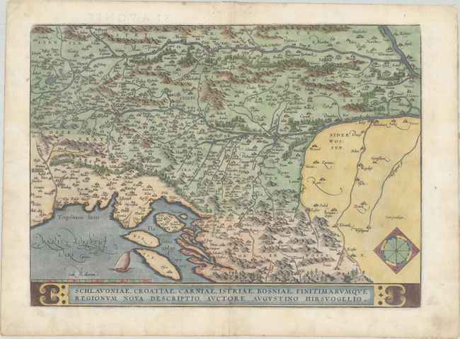 Schlavoniae, Croatiae, Carniae, Istriae, Bosniae, Finitimarumque Regionum Nova Descriptio, Auctore Augustino Hirsuogelio