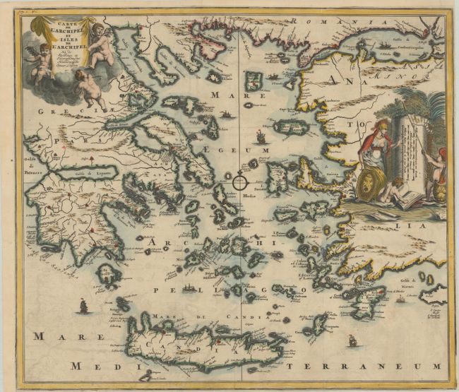 Carte de l'Archipel et Isles de l'Archipel...