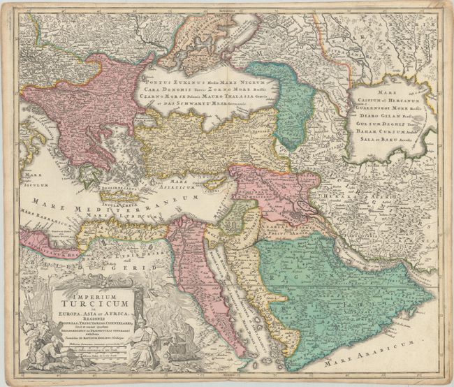 Imperium Turcicum in Europa, Asia et Africa, Regiones Proprias, Tributarias, Clientelares...