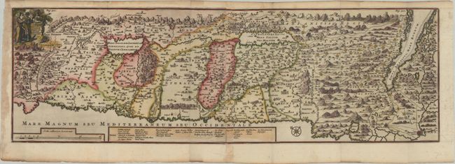 Tabula Geographica Terrae Sanctae Auctore J. Bonfrerio Societat. Jesu