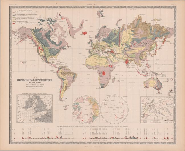 The Geological Structure of the Globe According to Ami Boue, with Corrections and Additions to 1855