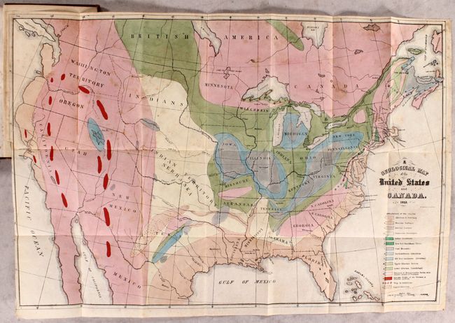 A Geological Map of the United States and Canada [and] Outline of the Geology of the Globe