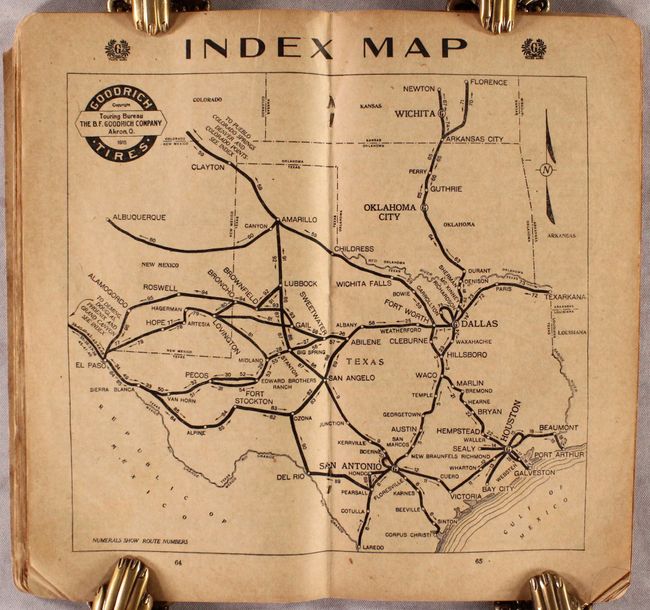 Goodrich Route Book of Texas
