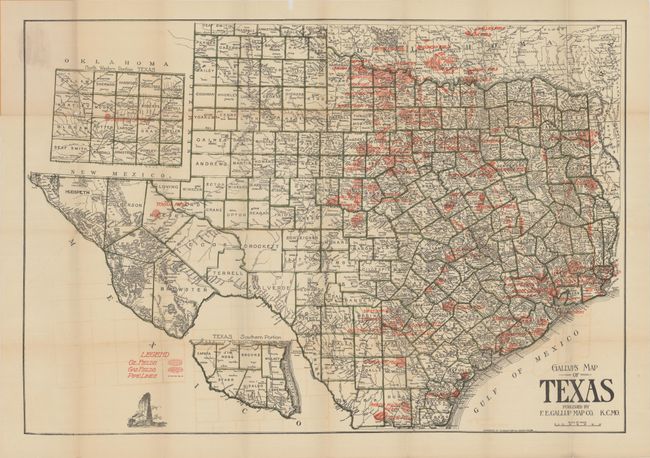 Gallups Map of Texas