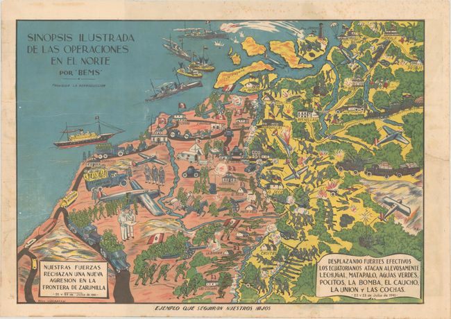 Sinopsis Ilustrada de las Operaciones en el Norte por 