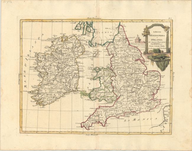 Li Regni d'Inghilterra e d'Irlanda di Nuova Projezione