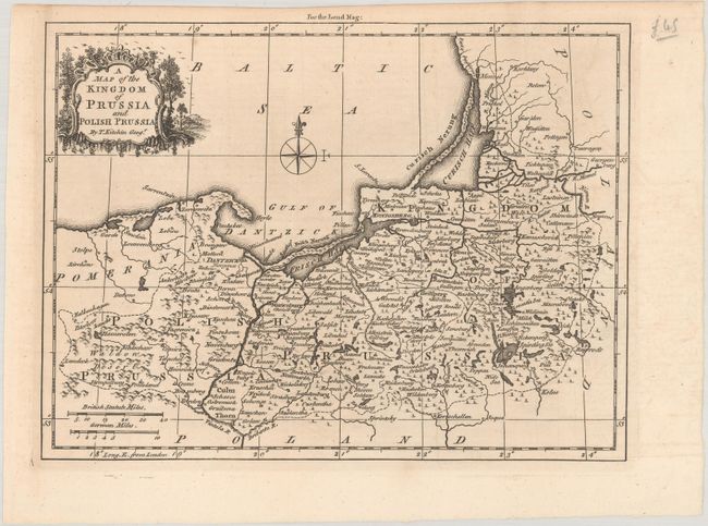 A Map of the Kingdom of Prussia and Polish Prussia