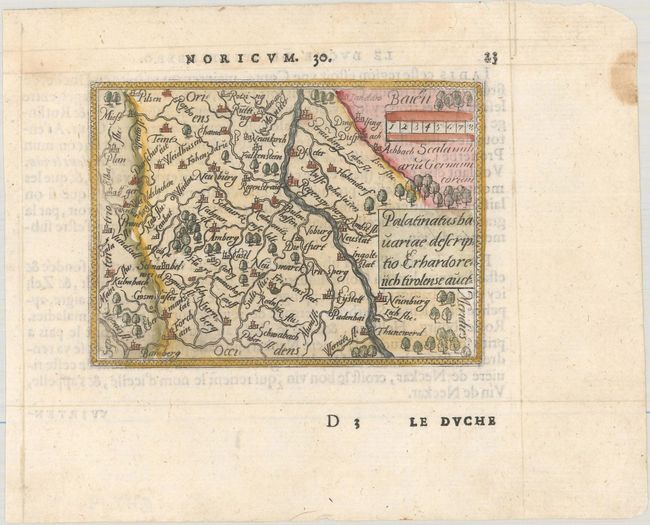 Palatinatus Bavariae Descriptio Erhardo Reiich Tirolense Auct