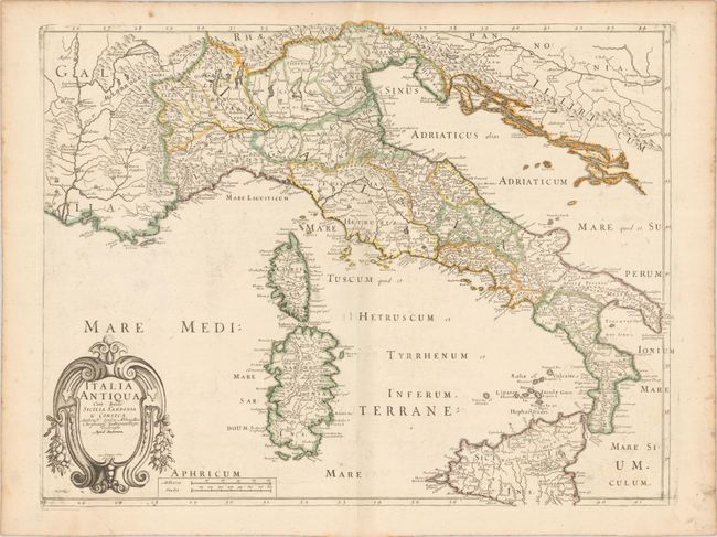 Italia Antiqua cum Insulis Sicilia Sardinia & Corsica