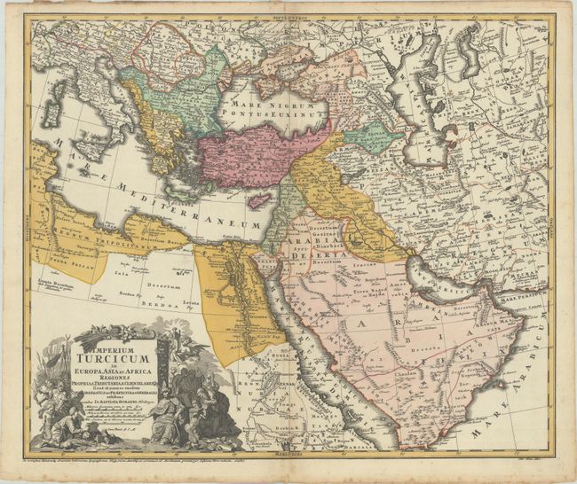 Imperium Turcicum in Europa, Asia et Africa Regiones Proprias, Tributarias, Clienielares...