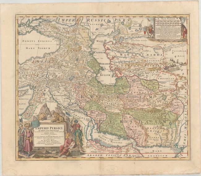 Imperii Persici in Omnes Suas Provincias (tam Veteribus quam Modernis Earundem Nominibus Signatas) Exacte Divisi Nova Tabula Geographica...