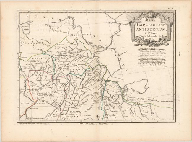 Mappa Imperiorum Antiquorum - Pars Orientalis Superior