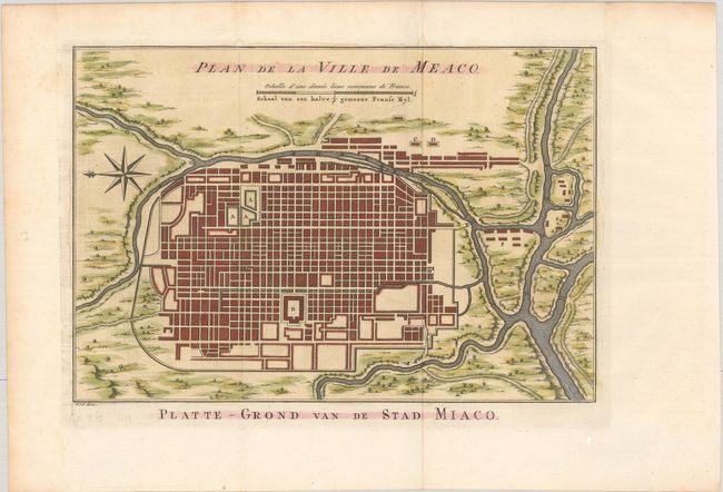 Plan de la Ville de Meaco / Platte-Grond van de Stad Miaco