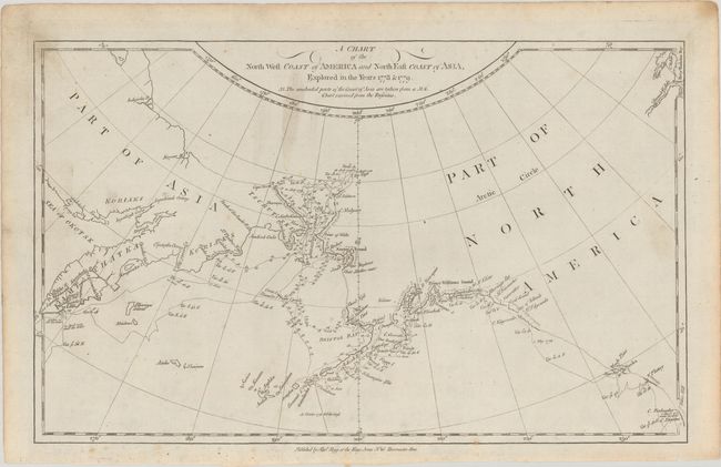 A Chart of the North West Coast of America and North East Coast of Asia, Explored in the Years 1778 & 1779