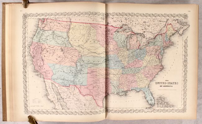 Colton's Atlas of the World, Illustrating Physical and Political Geography...