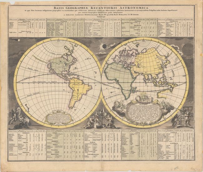 Basis Geographiae Recentioris Astronomica in qua Situs Locorum Insigniorum Geographici ea Exactitudine qua Celeberrimi Astronomi...