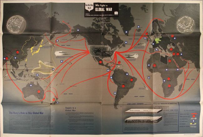 Nav War Map No. 6 - We Fight a Global War