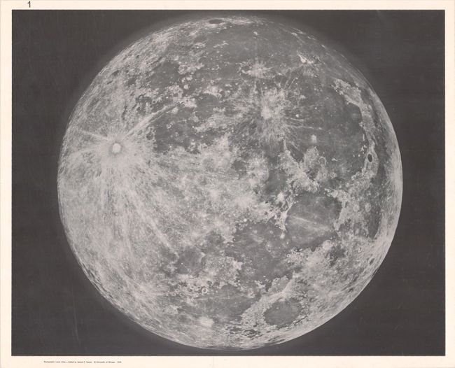 Photographic Lunar Atlas - Based on Photographs Taken at the Mount Wilson, Lick, Pic du Midi, McDonald and Yerkes Observatories