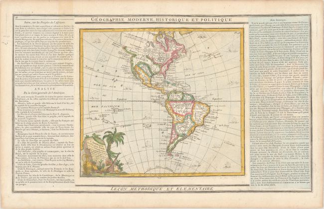 L'Amerique Dressee pour l'Etude de la Geographie