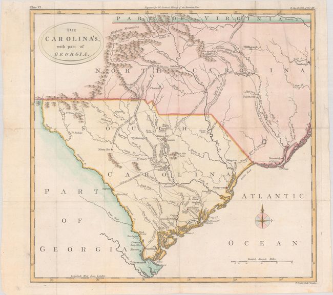The Carolina's, with Part of Georgia