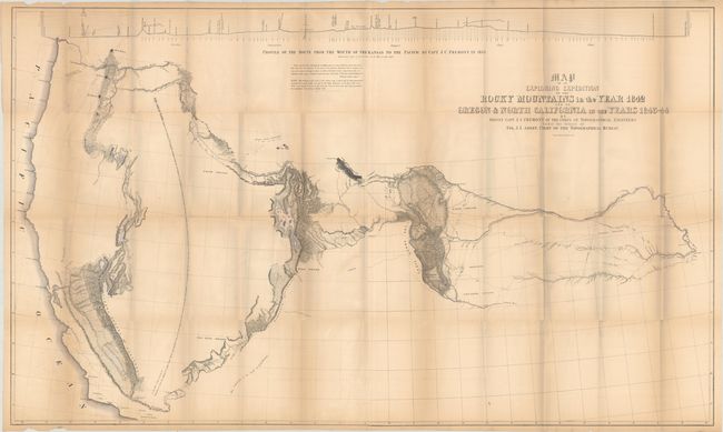 Map of an Exploring Expedition to the Rocky Mountains in the Year 1842... [with report] [and] Message of the President of the United States, Communicating the Proceedings of the Court Martial in the Trial of Lieutenant Colonel Fremont