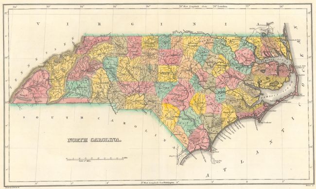 Geographical, Statistical, and Historical Map of North Carolina