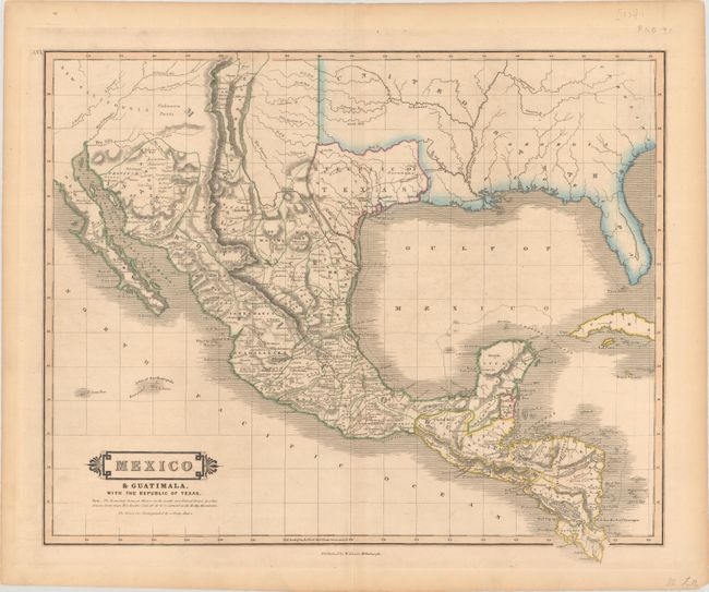 Mexico & Guatimala, with the Republic of Texas