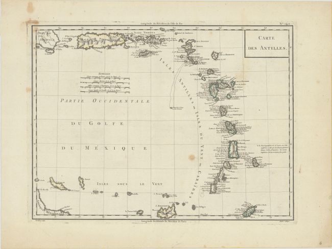 Carte des Antilles