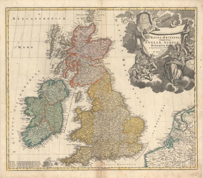 Magna Britannia Complectens Angliae, Scotiae et Hiberniae Regna in suas Provincias et Comitatus Divisa