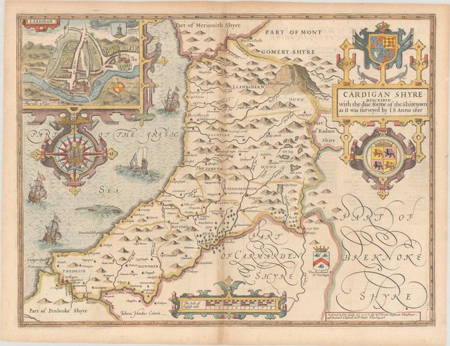 Cardigan Shyre Described with the Due Forme of the Shire-town As It Was Surveyed by I.S. Anno 1610