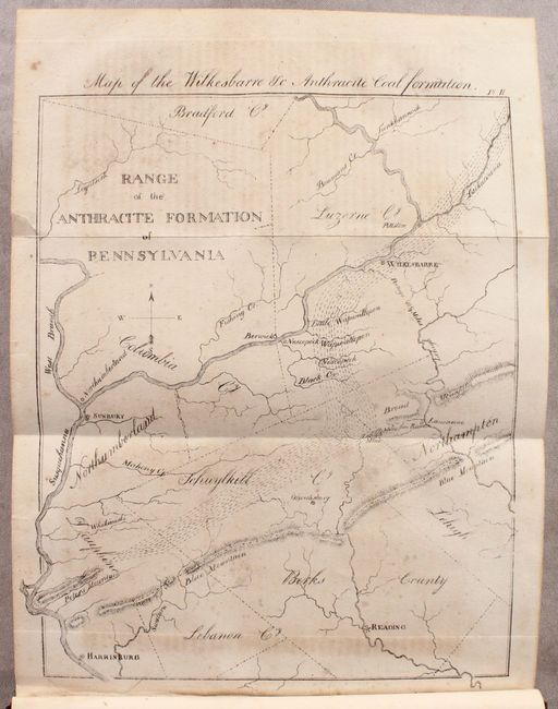 Map of the Wilkesbarre &c Anthracite Coal Formation [and] Barton on the Catskills [bound in] The American Journal of Science, and Arts ... Vol. IV