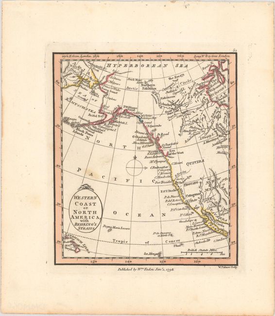 Western Coast of North America, with Behring's Straits