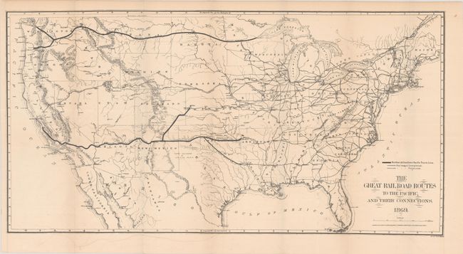 The Great Railroad Routes to the Pacific, and Their Connections