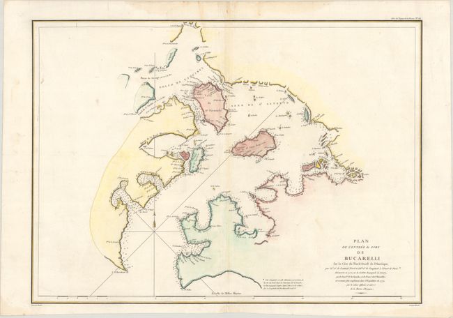 Plan de l'Entree du Port de Bucarelli sur la Cote du Nord-Ouest de l'Amerique...