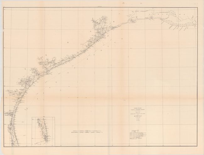 Sketch Showing the Progress of the Survey in Section No. IX... [and] Progress Sketch Sec. VIII-IX from the Mississippi River to Galveston [and] Turtle Bayou, Texas... [and] Clear Creek, Texas... [and] Dickinson Bayou, Texas