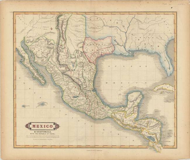 Mexico & Guatimala, with the Republic of Texas